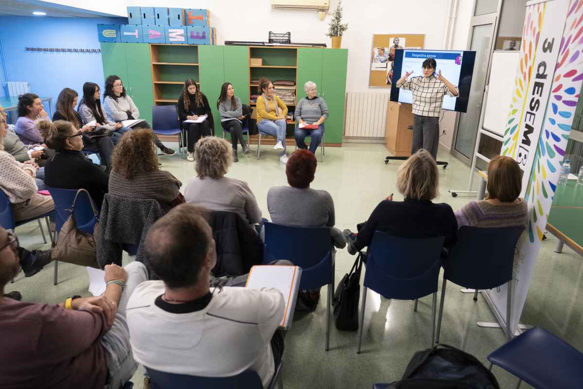 Una vintena de persones va participar a l'acte central del Dia de les Persones amb Diversitat Funcional